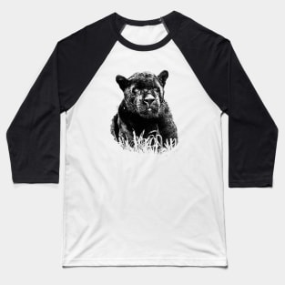 Black jaguar Baseball T-Shirt
